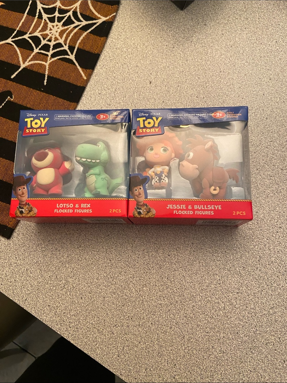 Flocked Figures 2-Pack - Jessie & Bullseye, Lotso & Rex